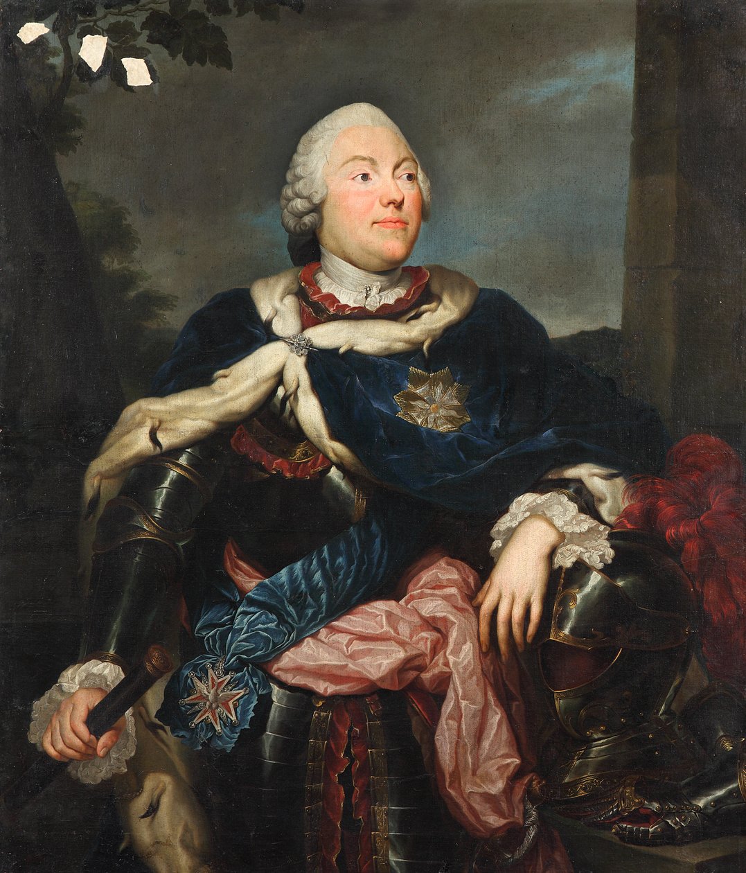 O príncipe-eleitor Frederico Cristiano da Saxónia (1722-1763) de Anton Raphael Mengs