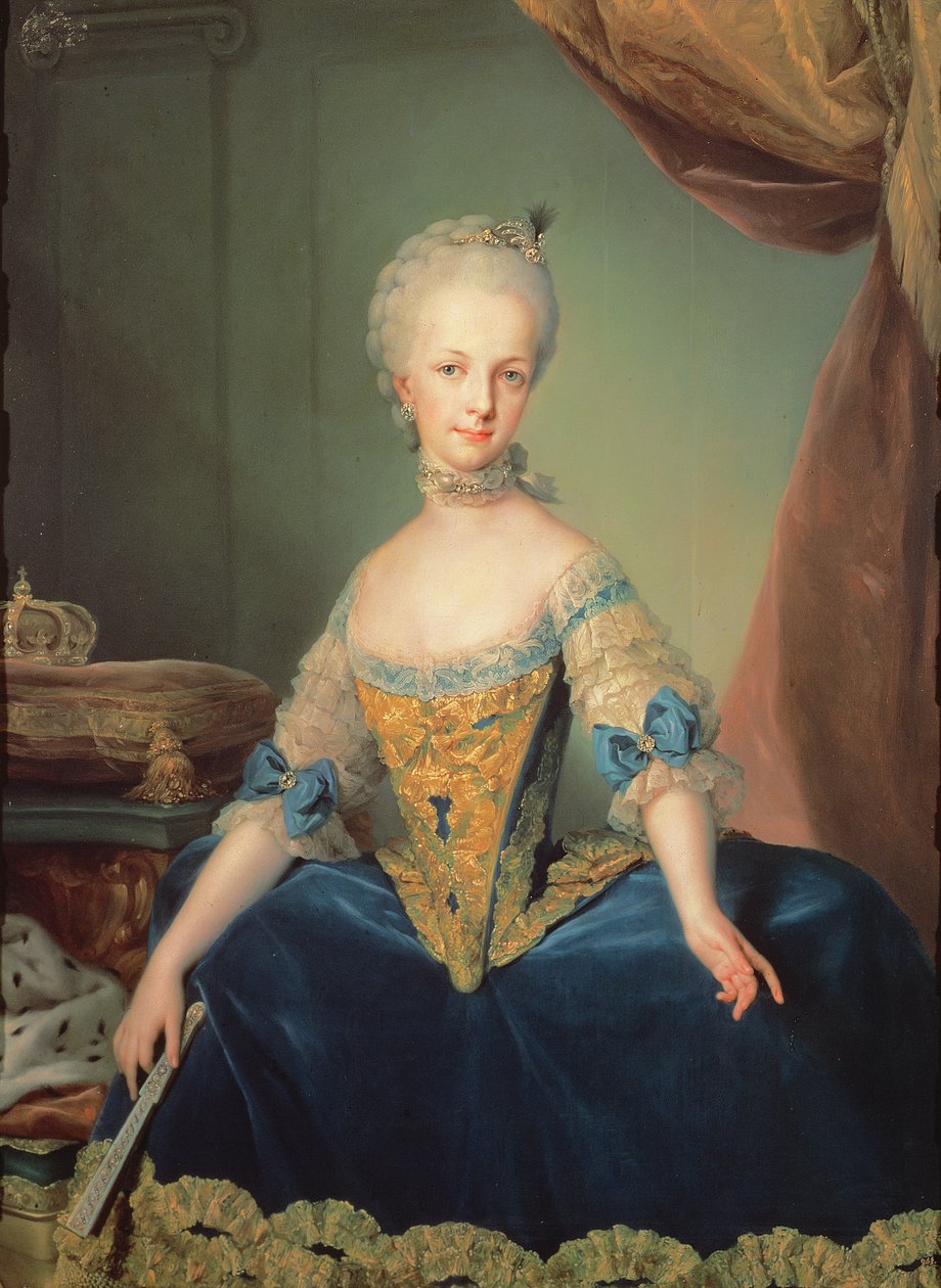 Maria Josepha of Austria  de Anton Raphael Mengs
