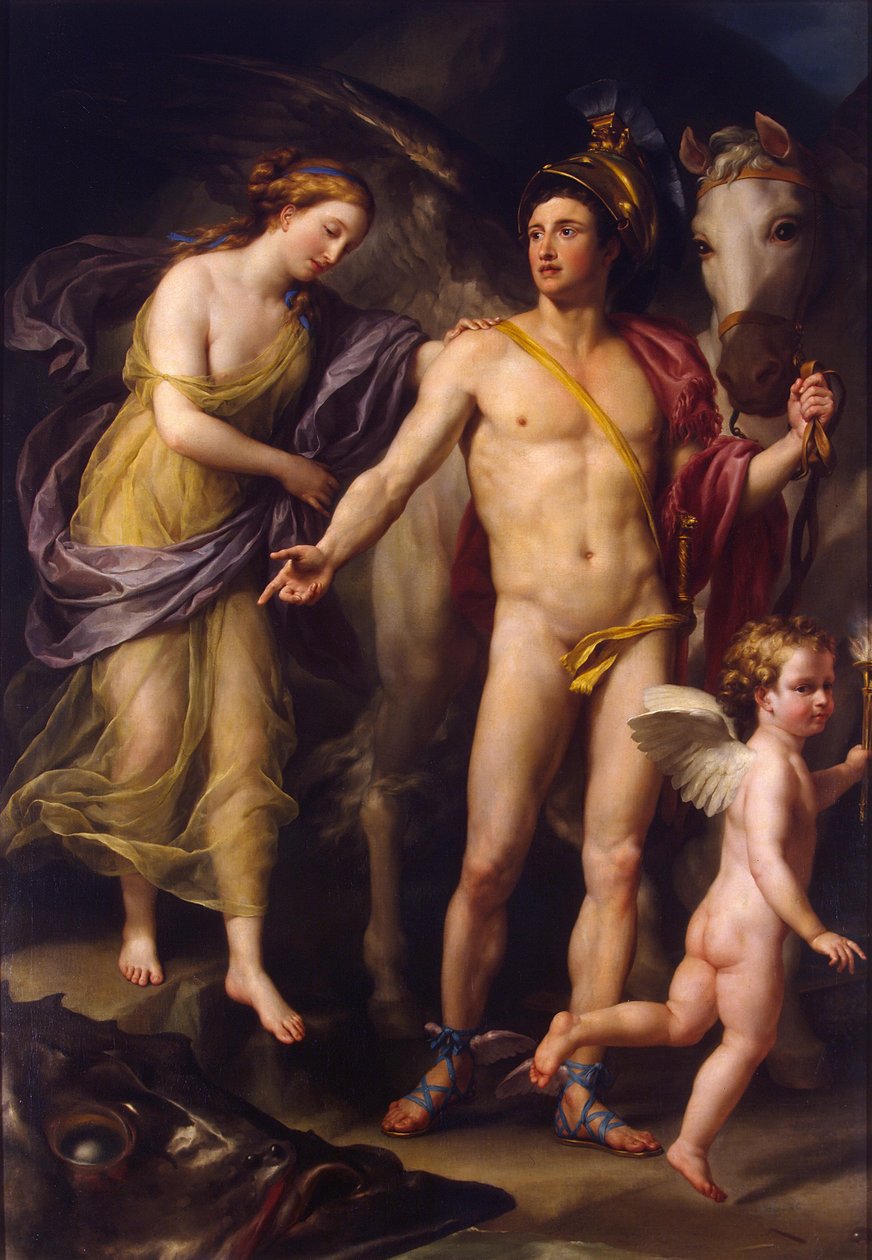 Perseu e Andrómeda de Anton Raphael Mengs