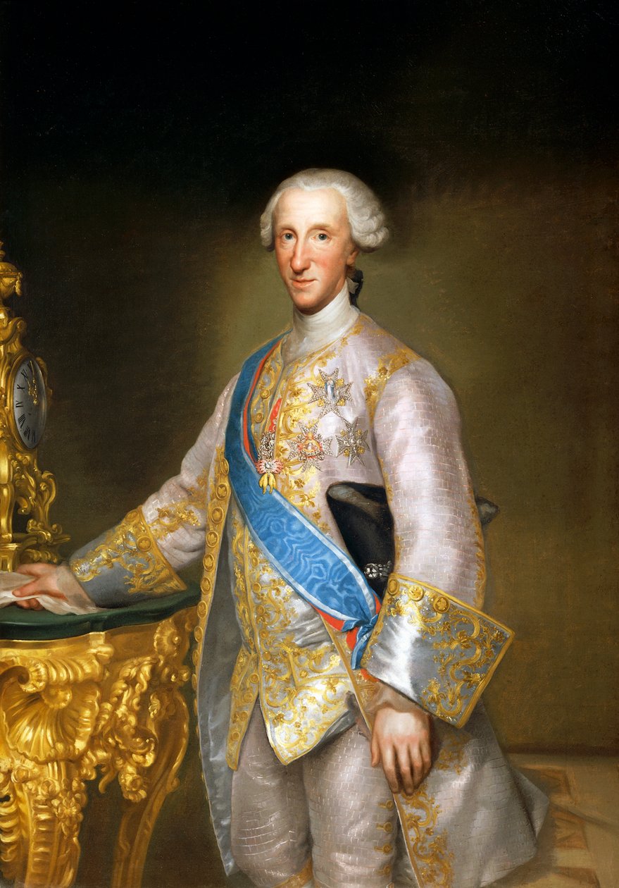 Retrato de Don Luis Antonio Jaime de Bourbon, de Anton Raphael Mengs, Circa 1774, óleo sobre tela de Anton Raphael Mengs
