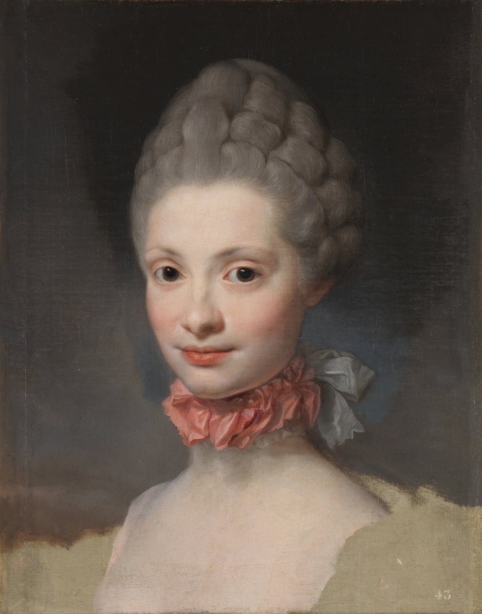 Retrato de Maria Luisa de Parma como princesa das Astúrias, 1765 de Anton Raphael Mengs