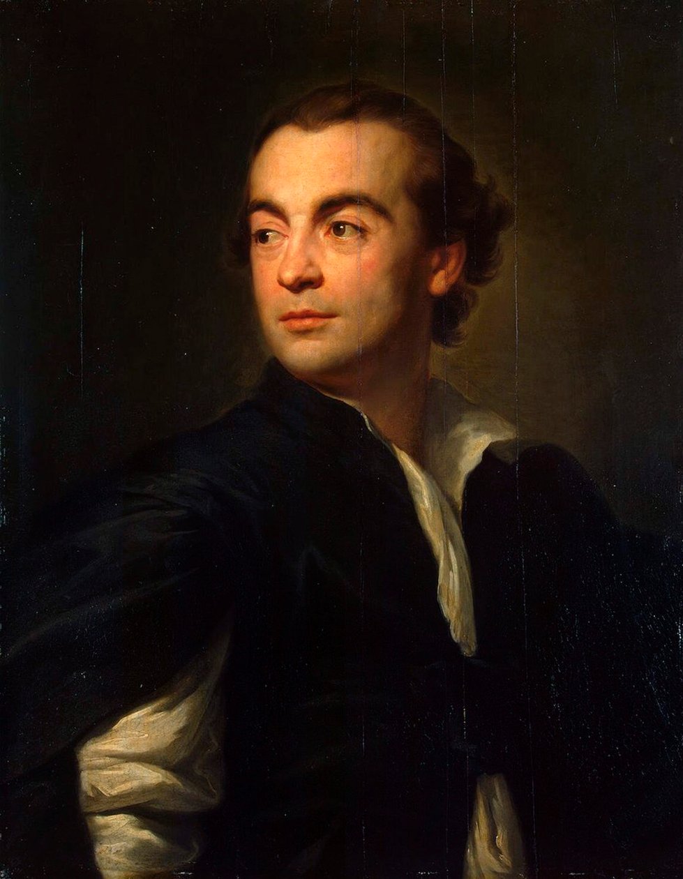 Retrato do historiador de arte e arqueólogo Johann Joachim Winckelmann
