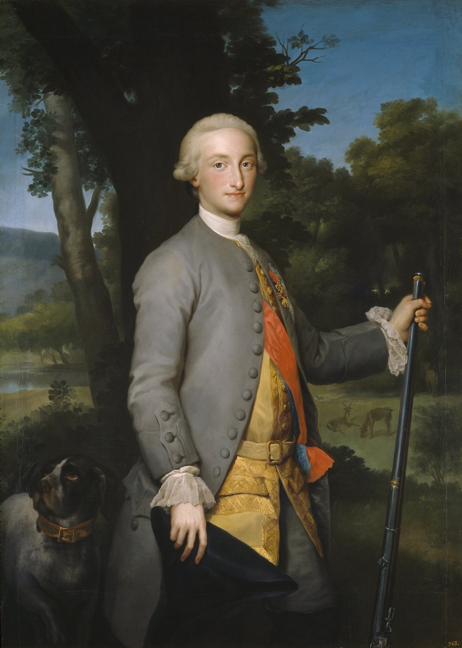 Príncipe das Astúrias, futuro Carlos IV de Espanha de Anton Raphael Mengs