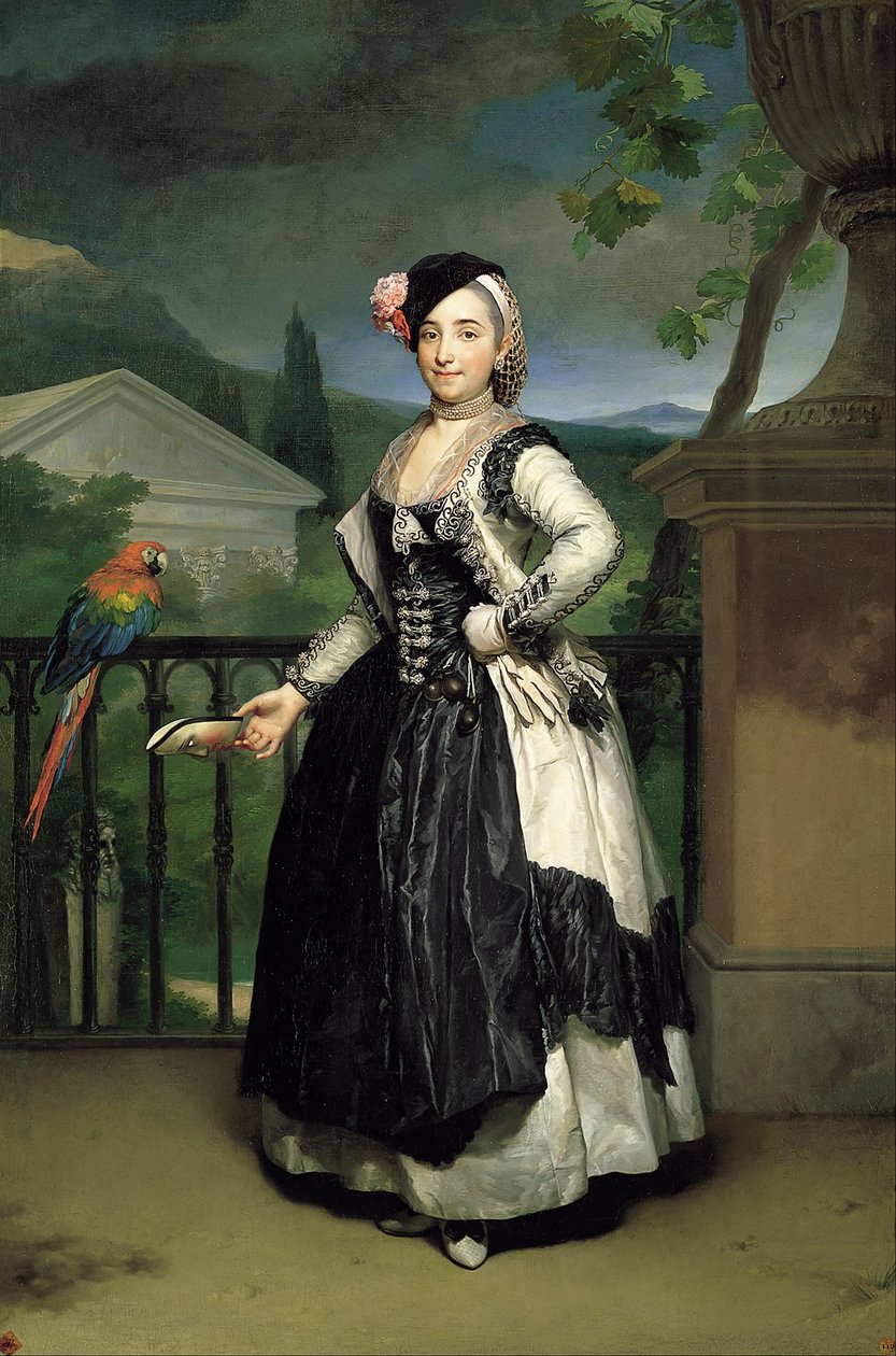 Retrato da Marquesa de Llano de Anton Raphael Mengs