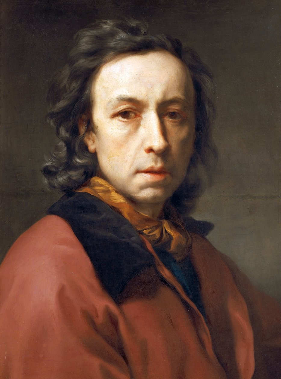 Auto-retrato, de Anton Raphael Mengs de Anton Raphael Mengs