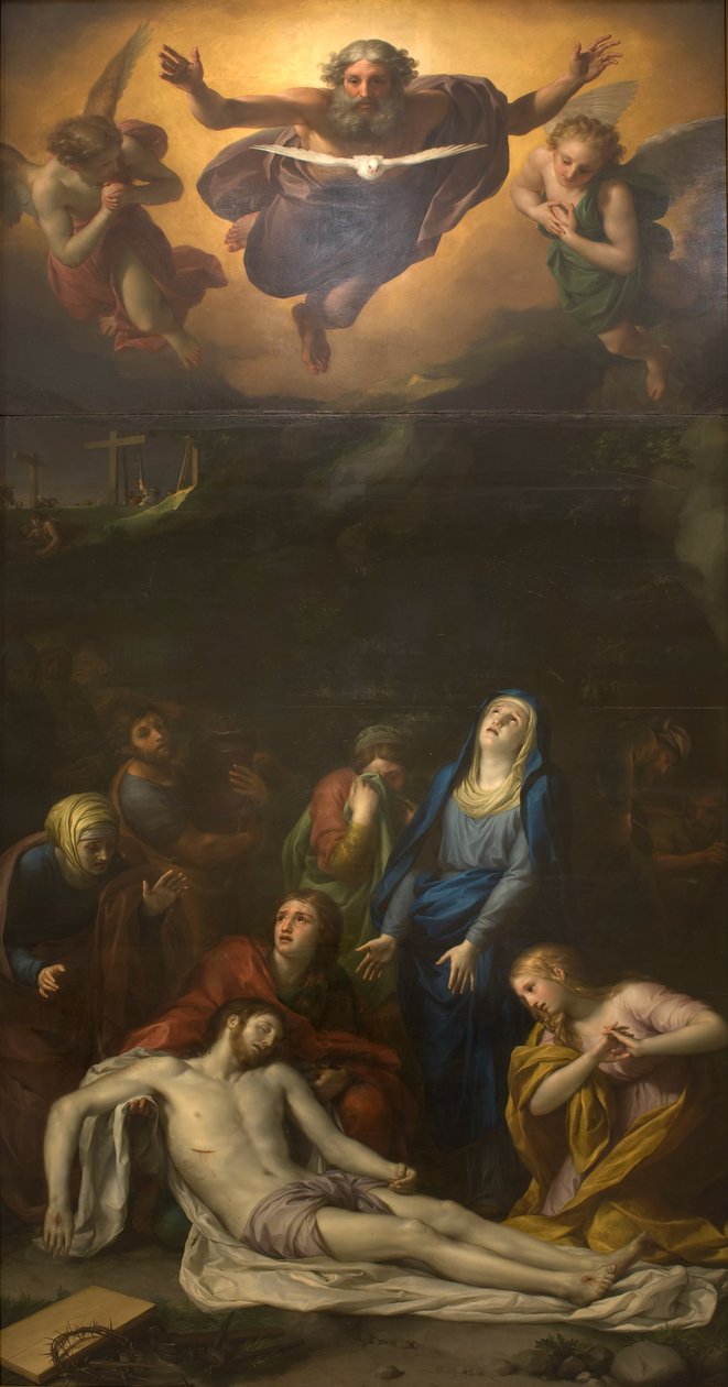 A Descida da Cruz, década de 1760 de Anton Raphael Mengs