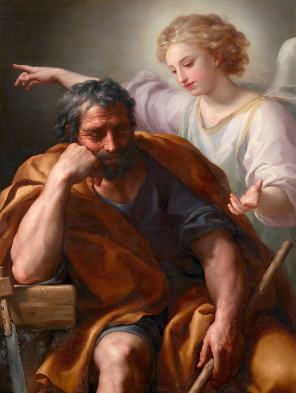 O Sonho de São José de Anton Raphael Mengs