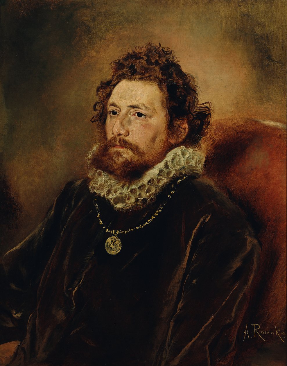 Hofrat Dr Karl Zehden de Anton Romako