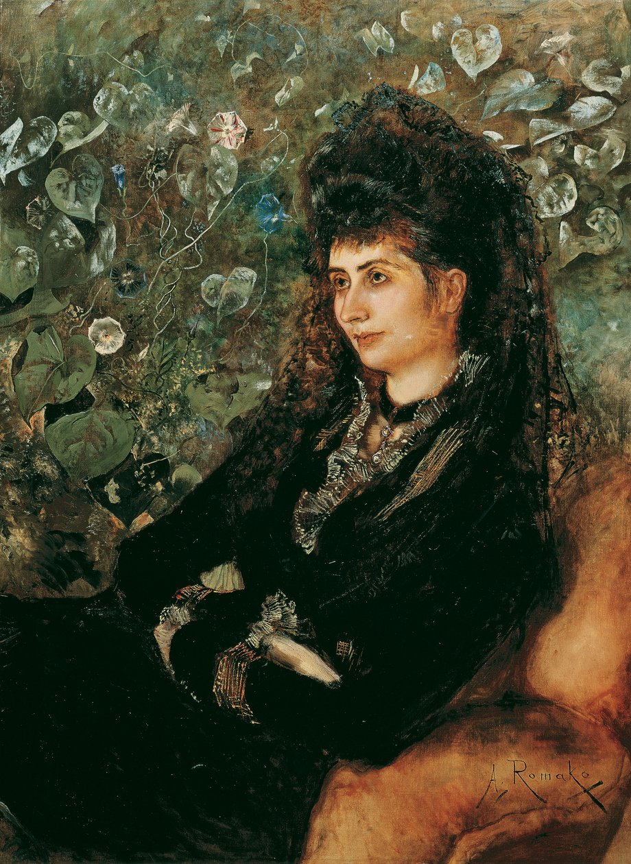 Mathilde Stern, née Porges de Anton Romako