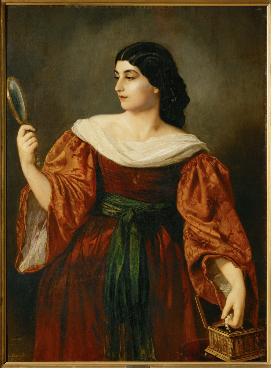 Vaidade - um retrato da noiva de Romako, Sophie Koelbl ... de Anton Romako