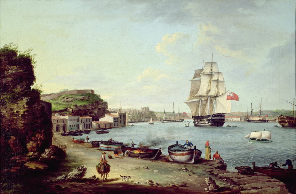 Porto Porto de Mahon, Minorca de Anton Schantz