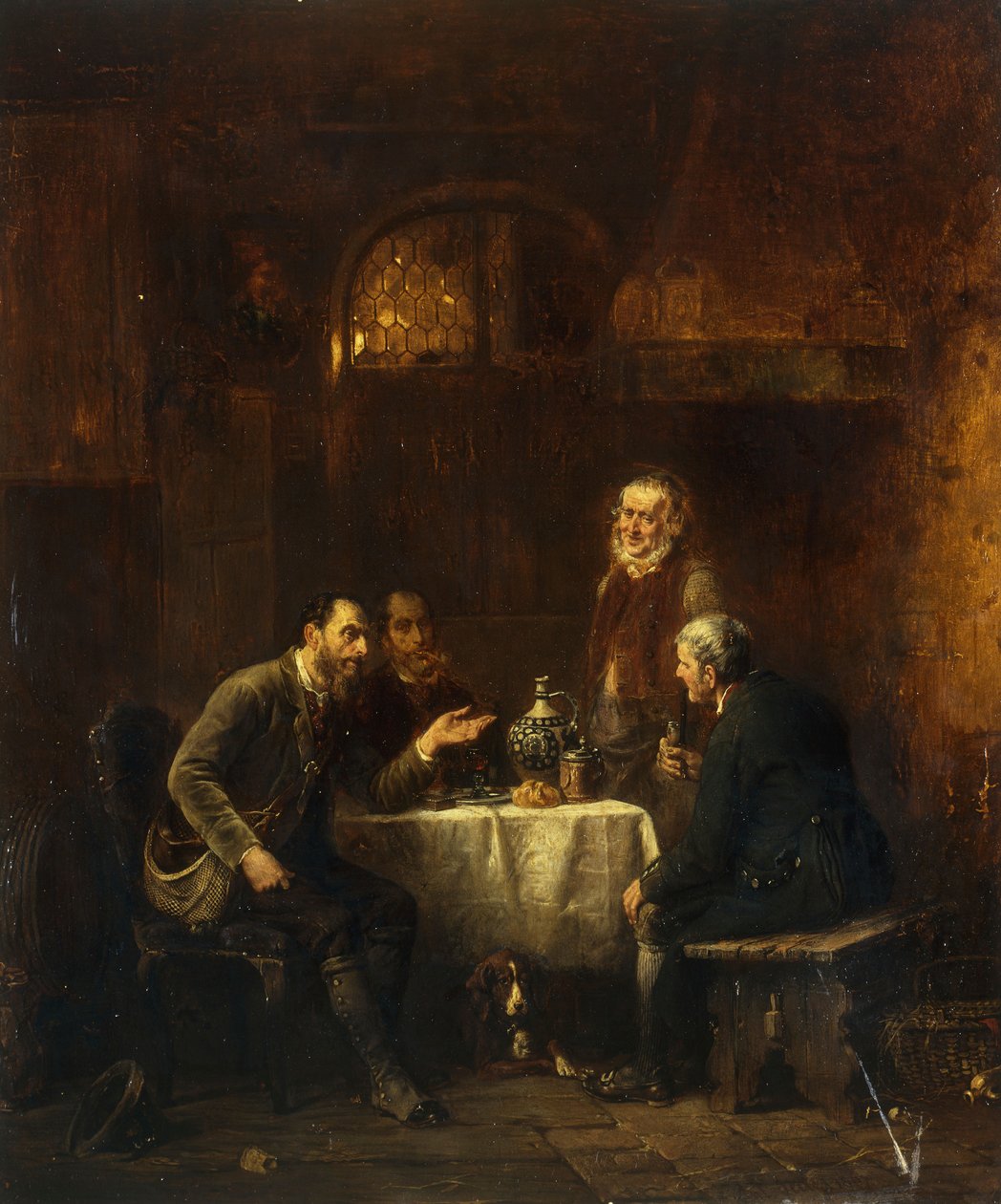 A história do caçador, 1867 de Anton Seitz