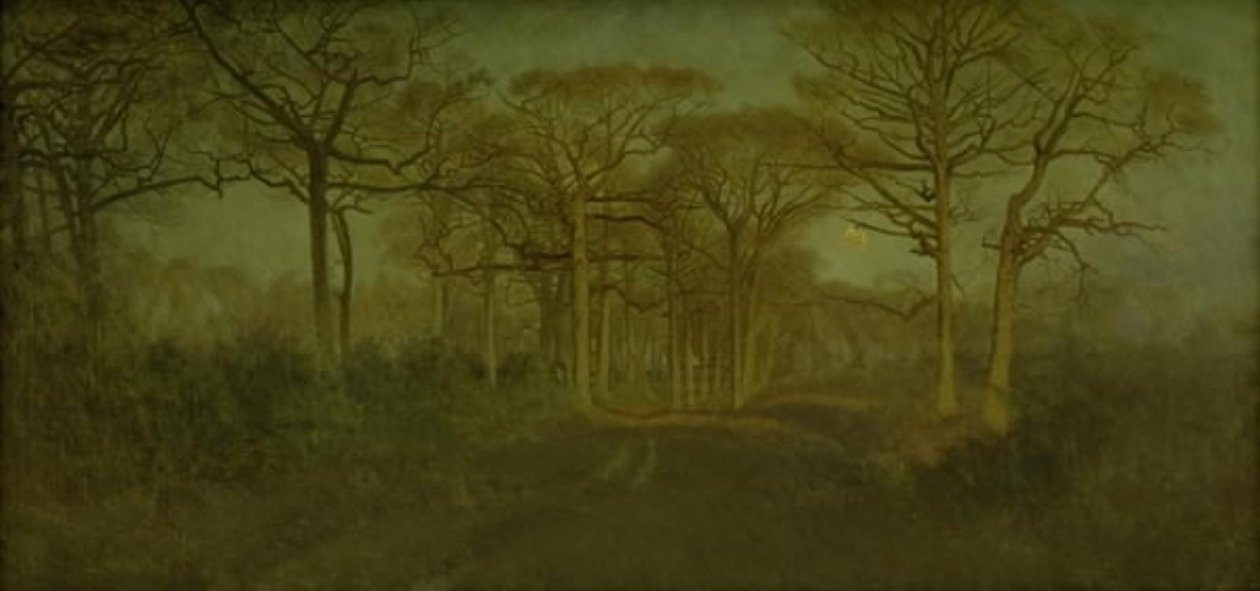 A Floresta de Fontainebleau de Anton Teichlein