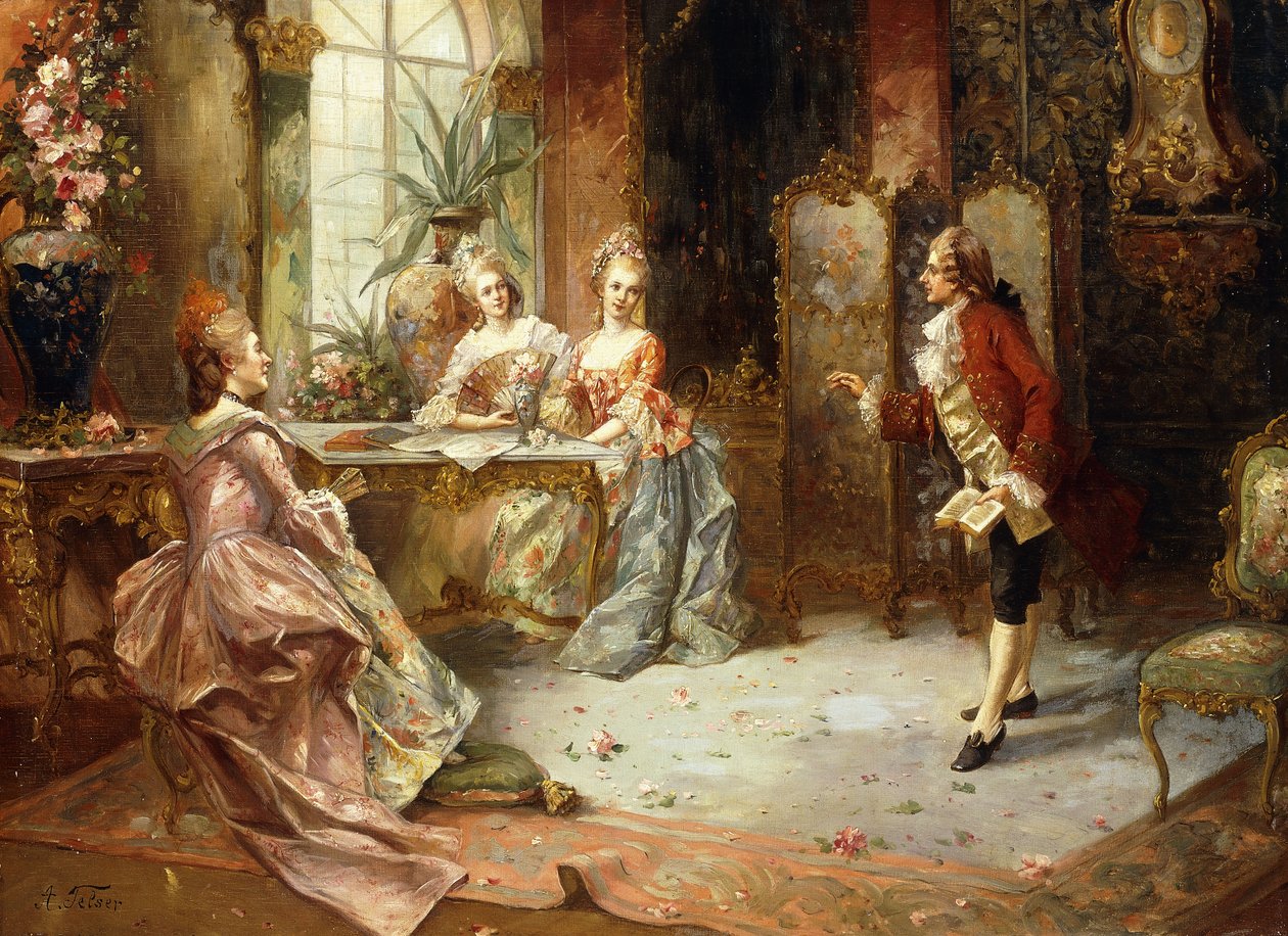 Lição de História de Maria Antonieta de Anton Telser
