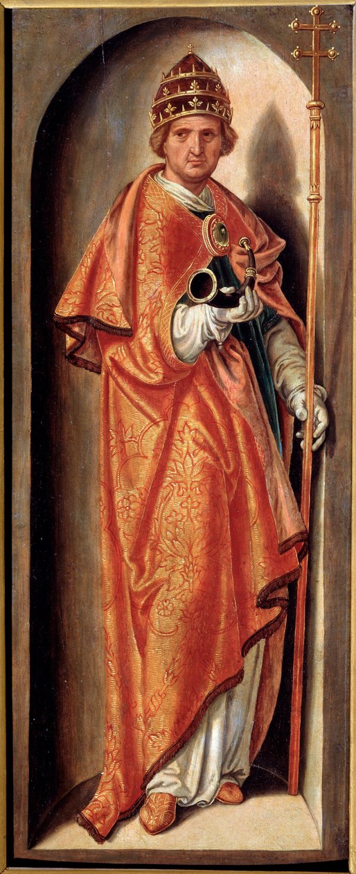 Papa São Cornélio, início do século XVI. de Anton Woensam