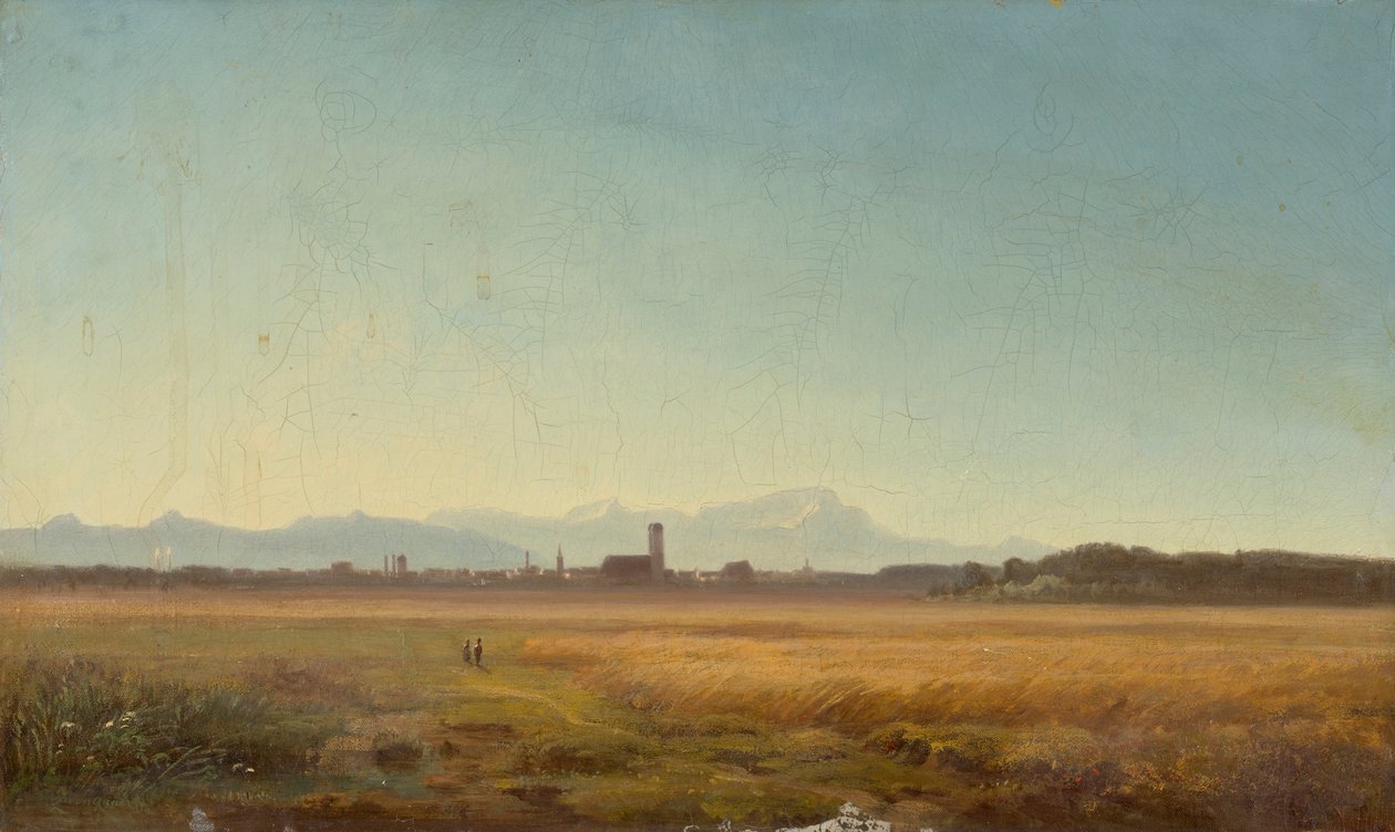 Vista de Munique de Anton Zwengauer