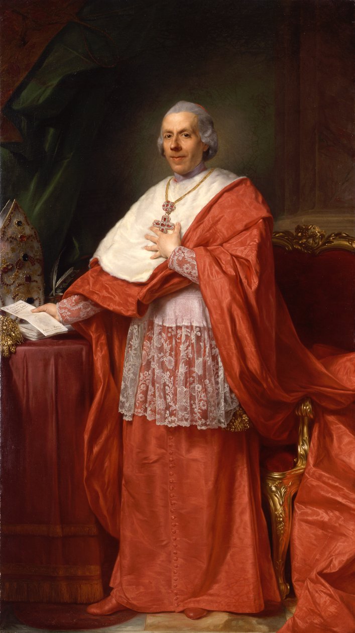 Cardeal Muzzio Gallo (1721–1801), 1785 de Anton von Maron