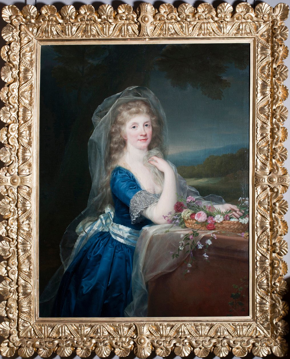 Retrato de Anna Pieri Brignole-Sale (Venda Brignole) (1765-1815) Pintura de Anton von Maron (1733-1808) Genes, musei di strada nuova de Anton von Maron