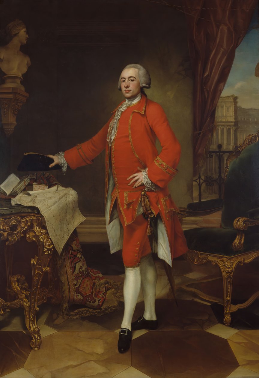 Retrato de Peter du Cane 1741-1823 de Anton von Maron