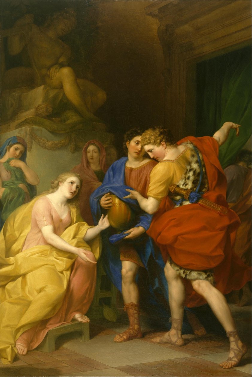 O regresso de Orestes de Anton von Maron
