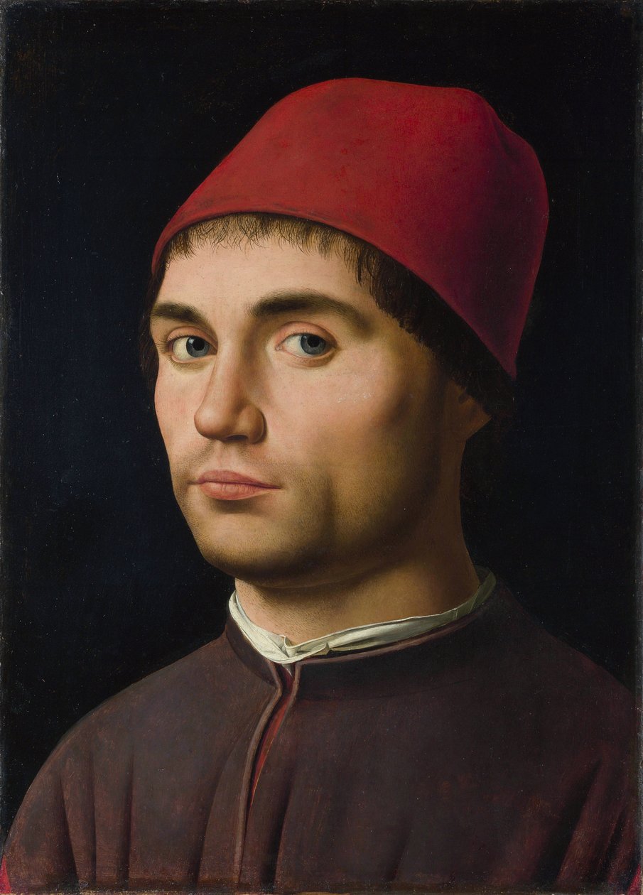 Retrato de um homem, c.1475 de Antonello da Messina