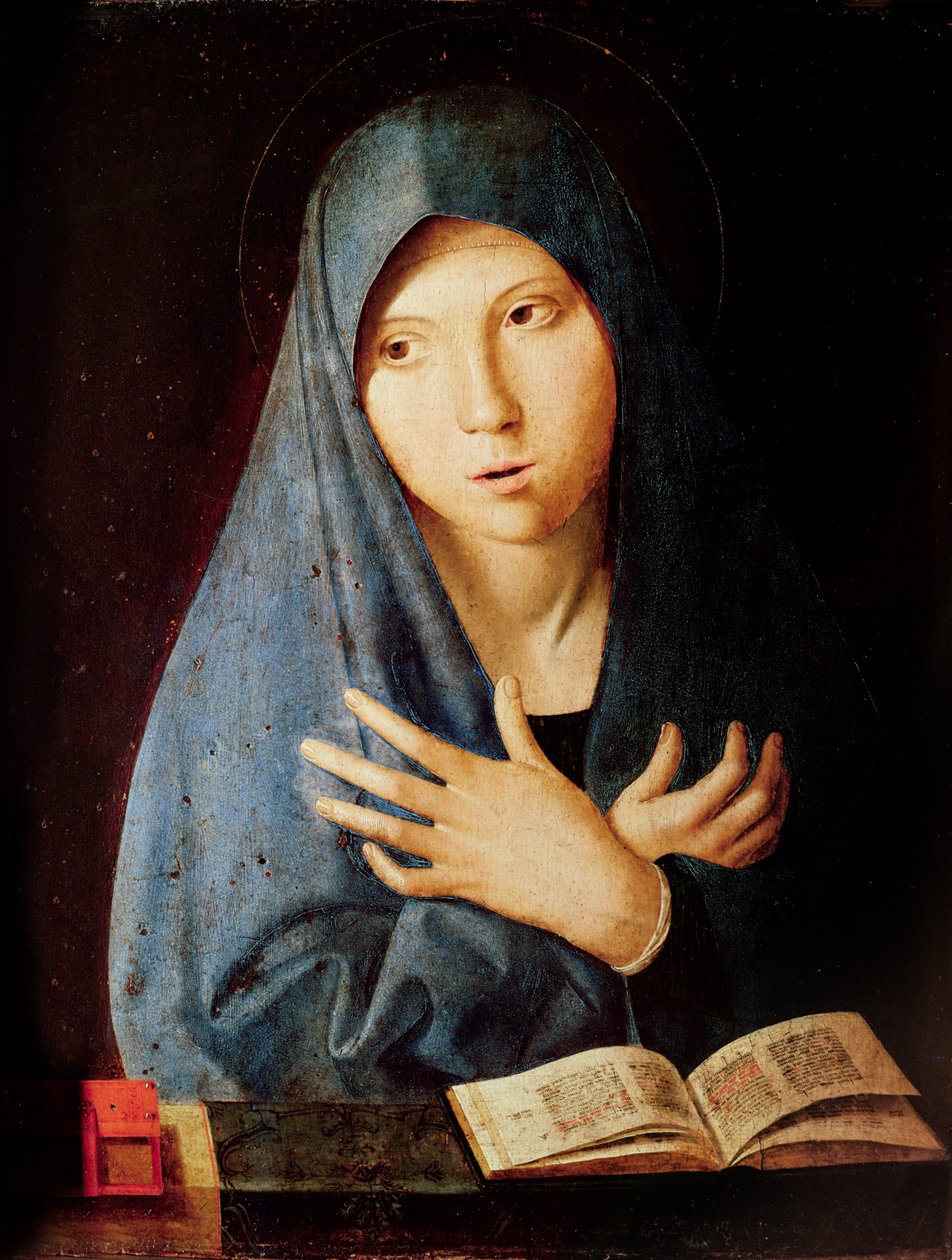 A Anunciação, c.1473-74 de Antonello da Messina