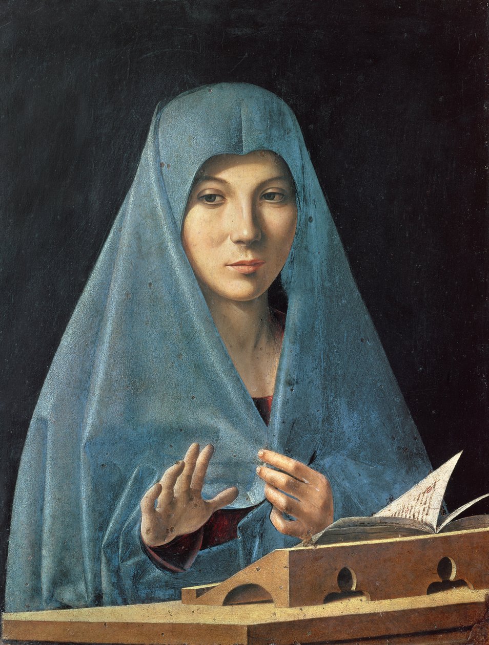 A Anunciação, 1474-75 de Antonello da Messina