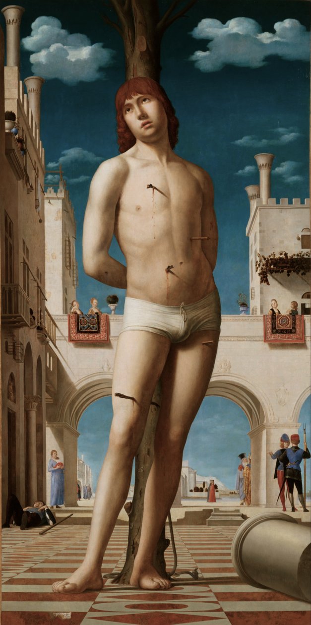 Alemão: Hl. Sebastião de Antonello da Messina