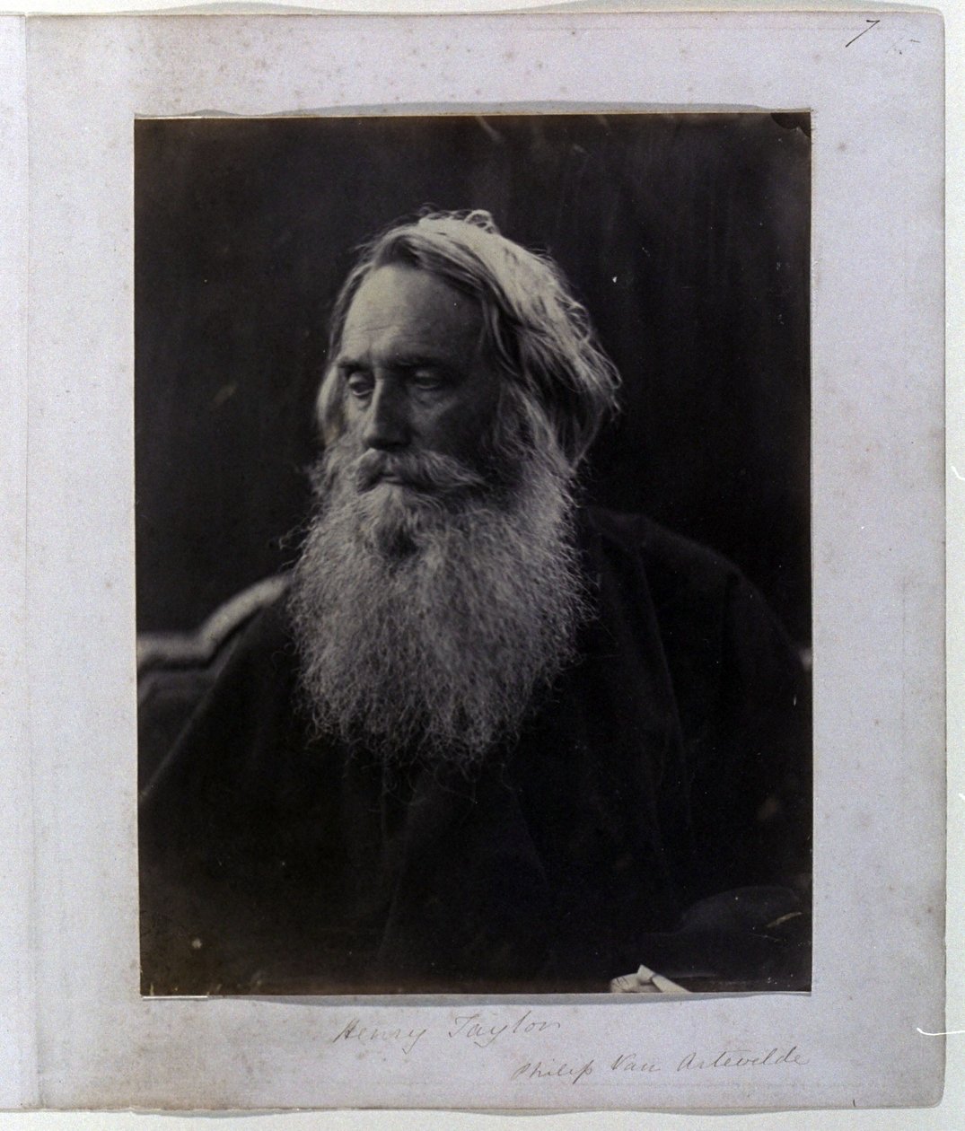 Henry Taylor, c 1865 de Frederick (attr. to) Barnard