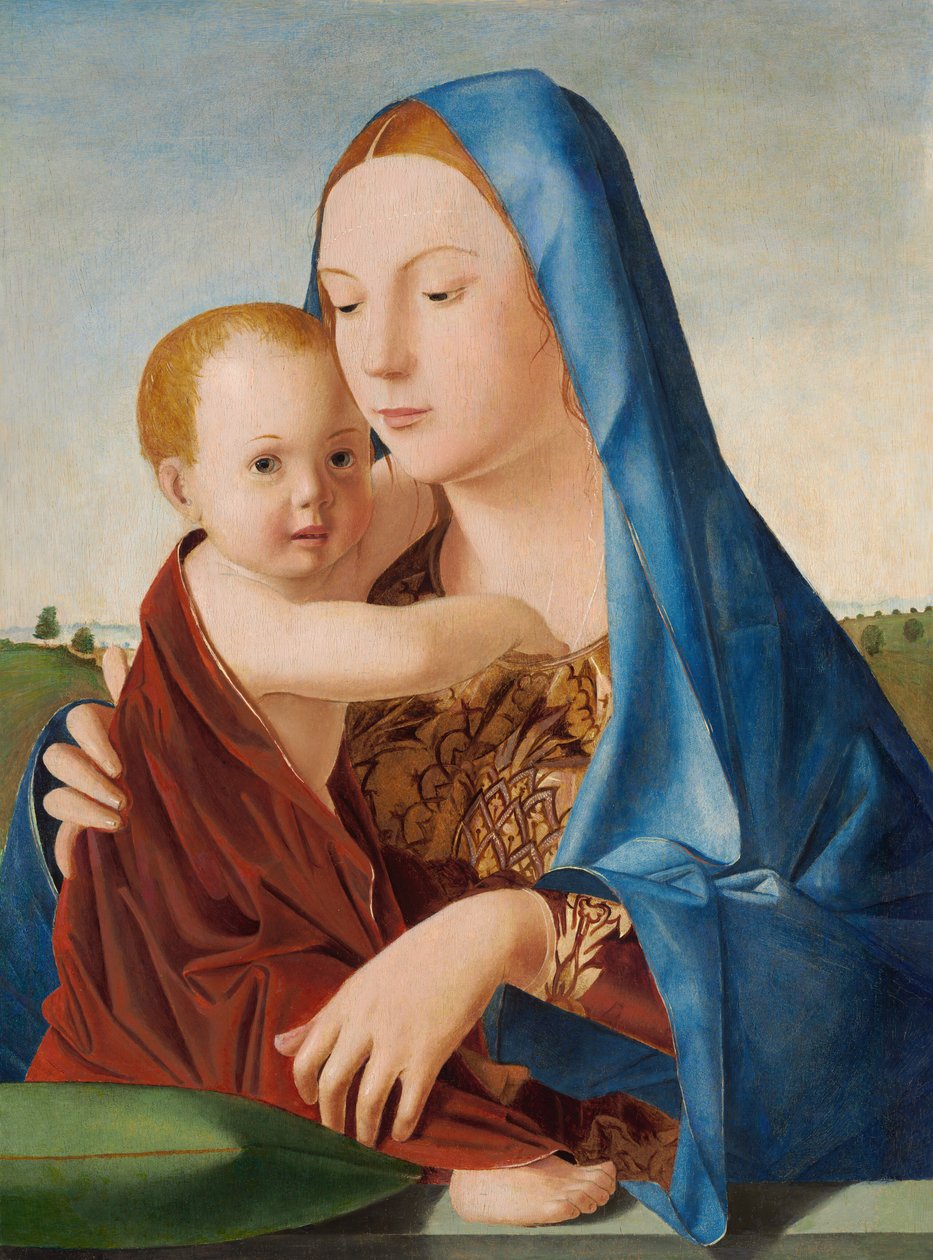 Madonna e criança de Antonello da Messina