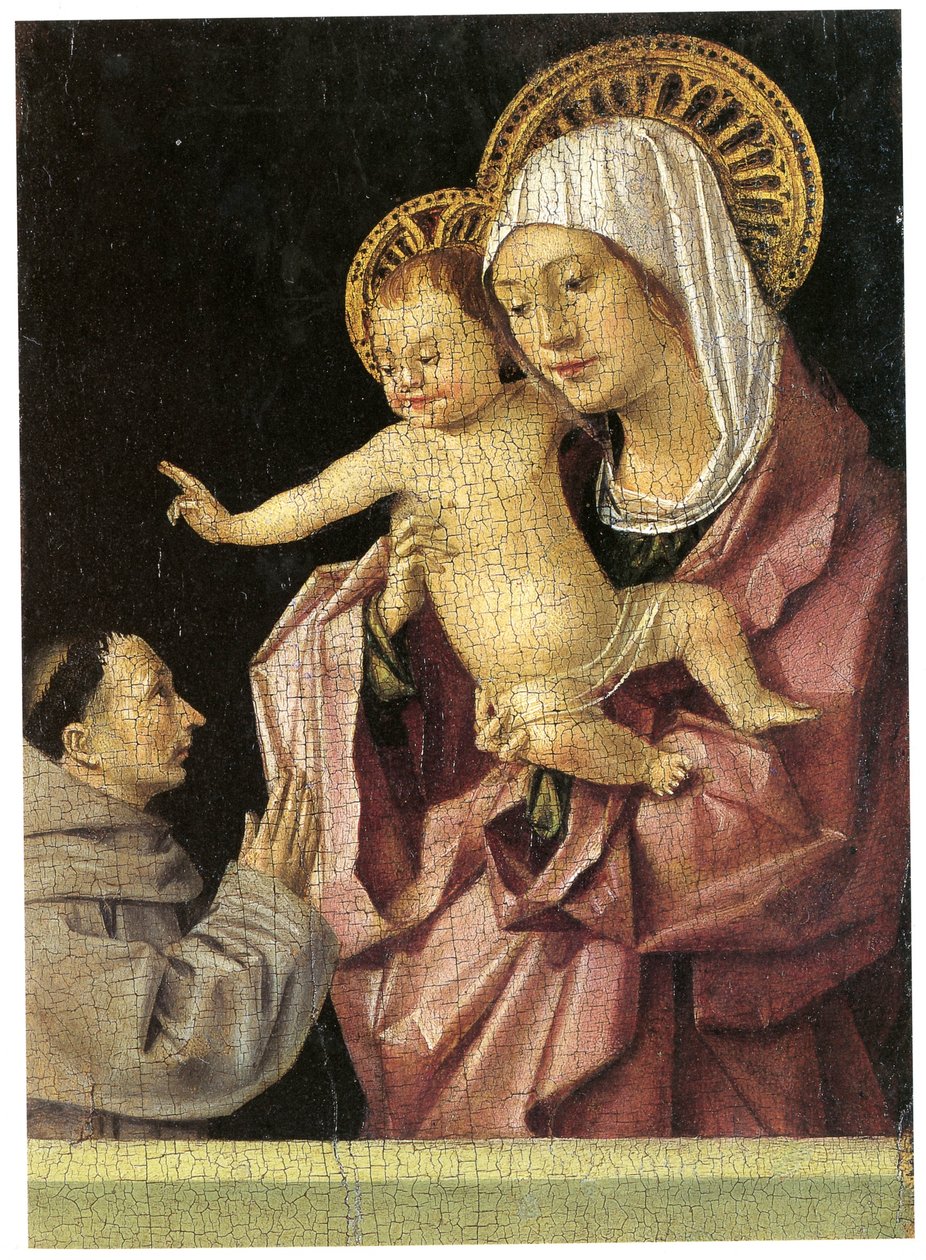 Nossa Senhora e o Menino de Antonello da Messina