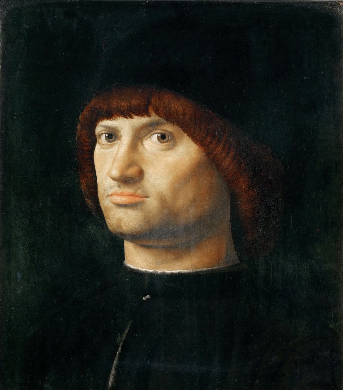 Retrato de um homem de Antonello da Messina