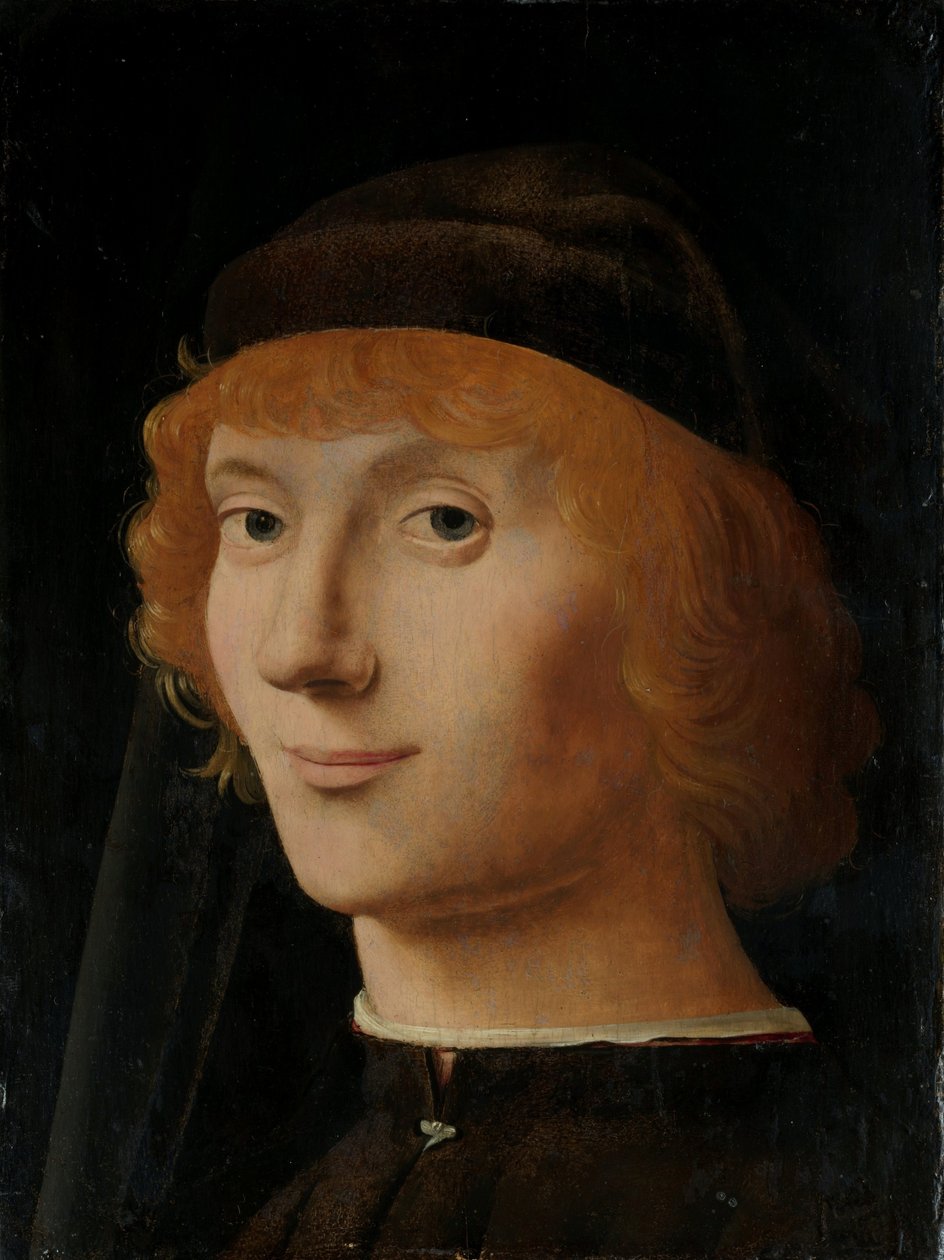 Retrato de um jovem de Antonello da Messina