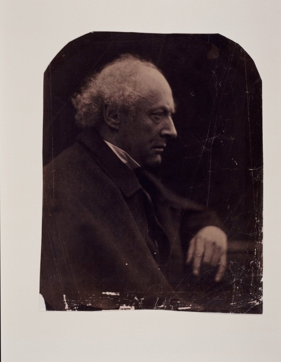 Retrato de um homem de Frederick (attr. to) Barnard