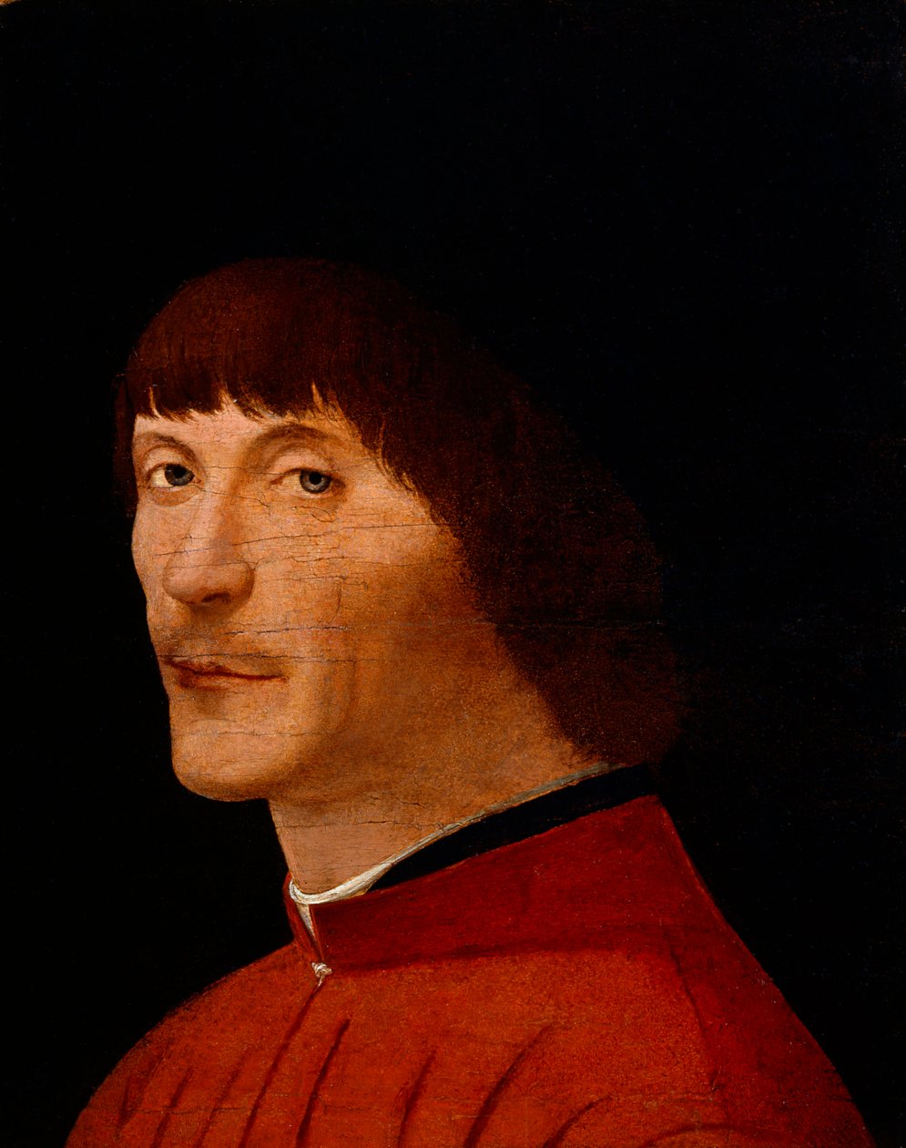 Retrato de um homem, 1468-1470. de Antonello da Messina