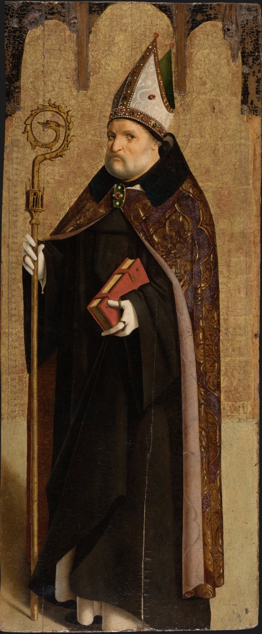 São Bento de Nursia, ca 1470-1475. de Antonello da Messina