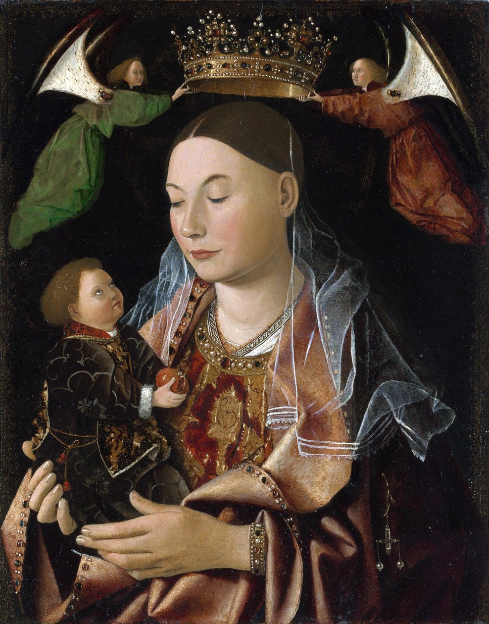 A Virgem e o Menino de Antonello da Messina