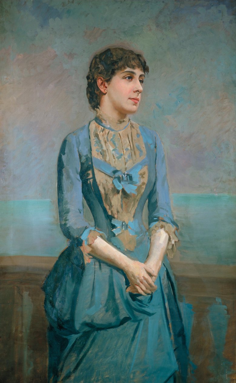 Retrato de Lluïsa Dulce i Tresserra, Marquesa de Castellflorite de Antoni Caba
