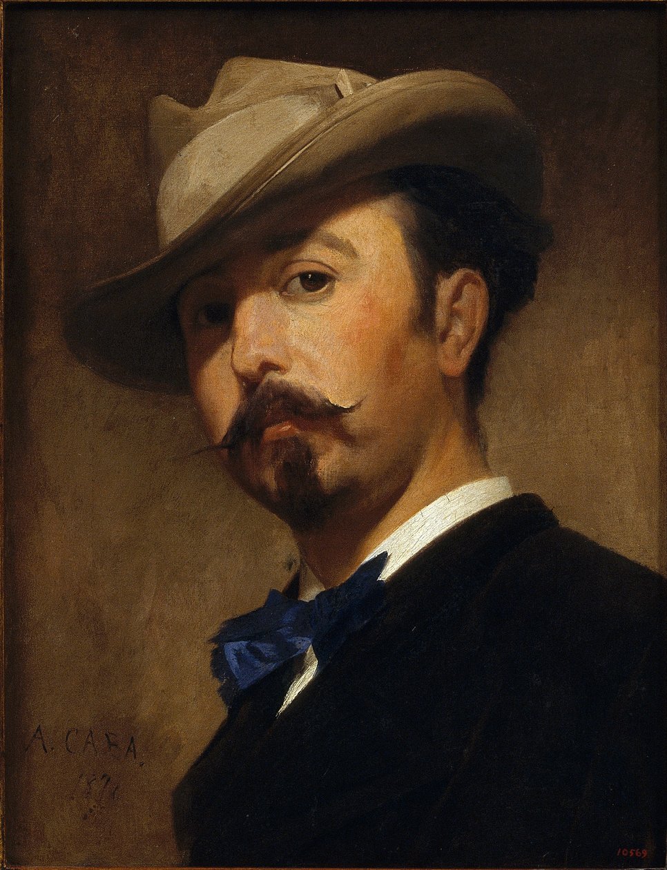 Retrato do Pintor Joaquim Vayreda de Antoni Caba