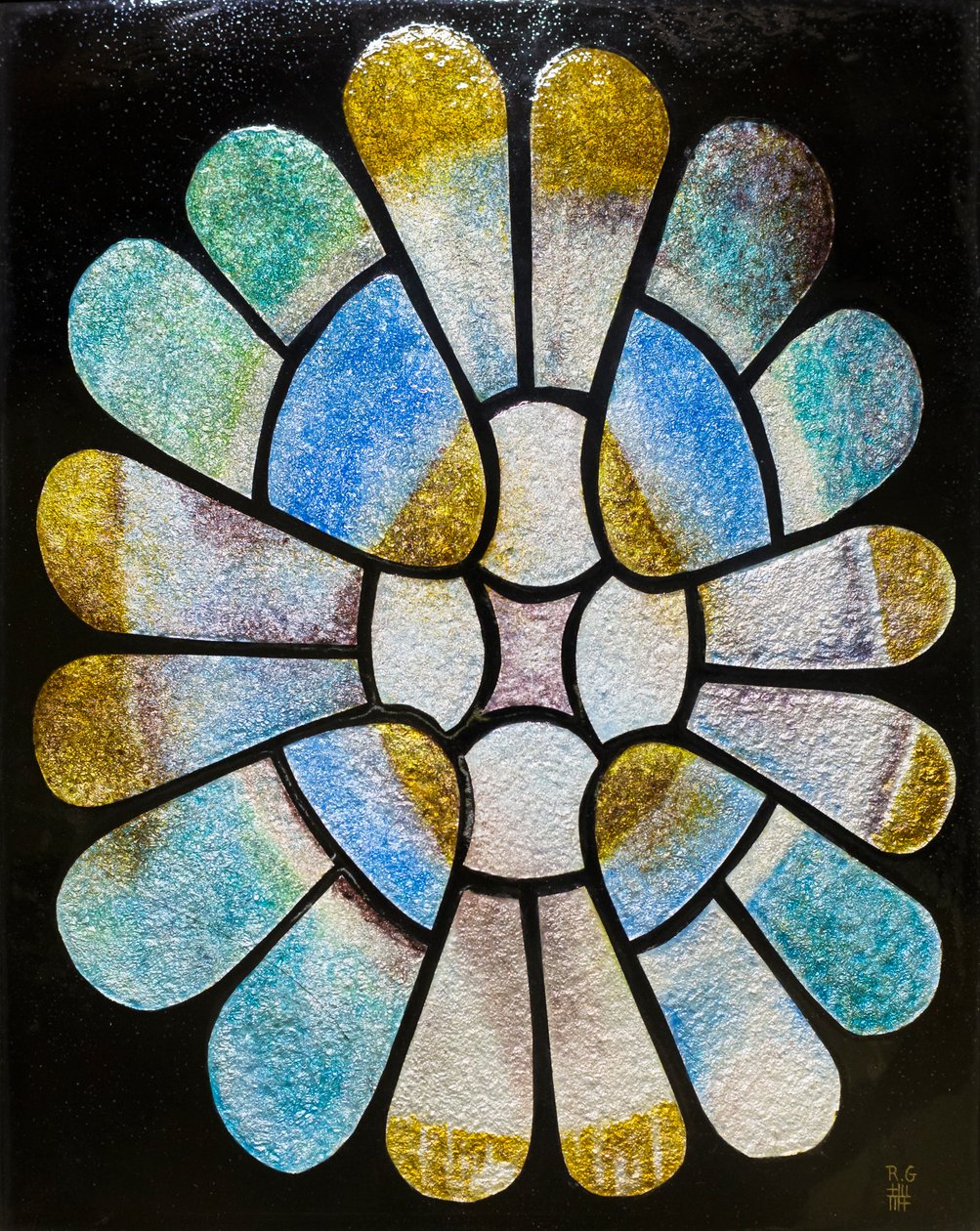 Sem título (vidro manchado) de Antoni Gaudi