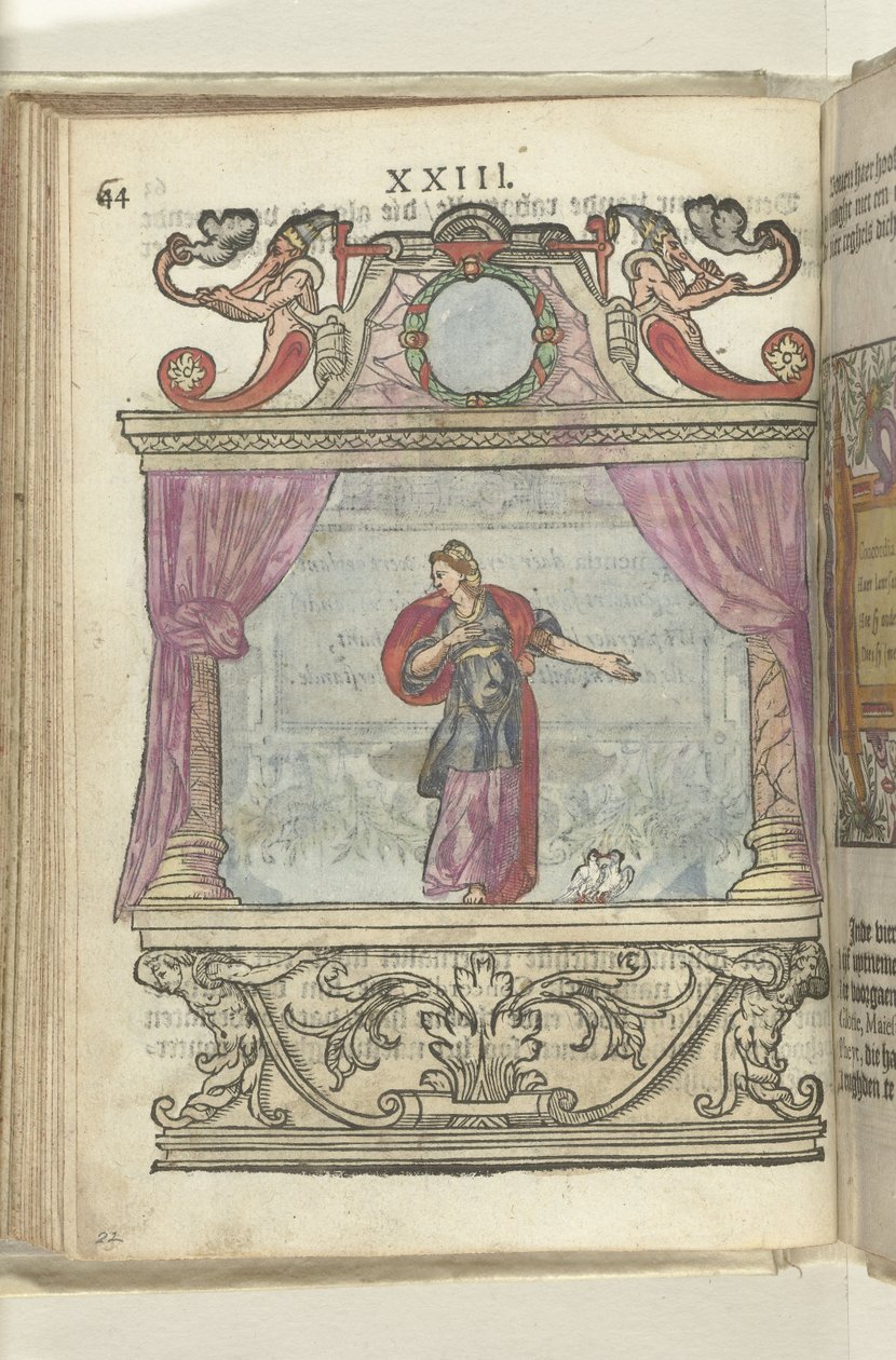 Palco com a personificação de Eendracht (Concordia), 1578 de Antoni van Leest