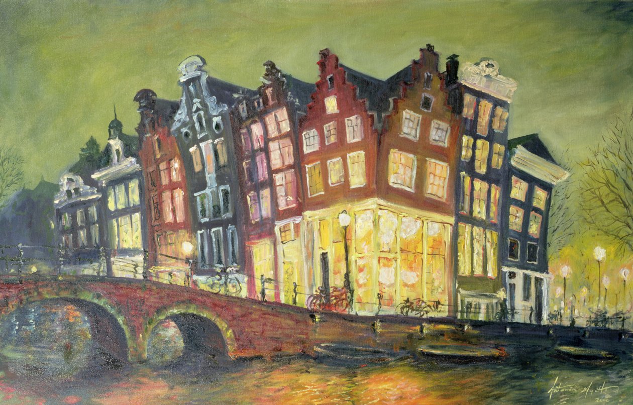 Luzes brilhantes, Amsterdã, 2000 de Antonia Myatt