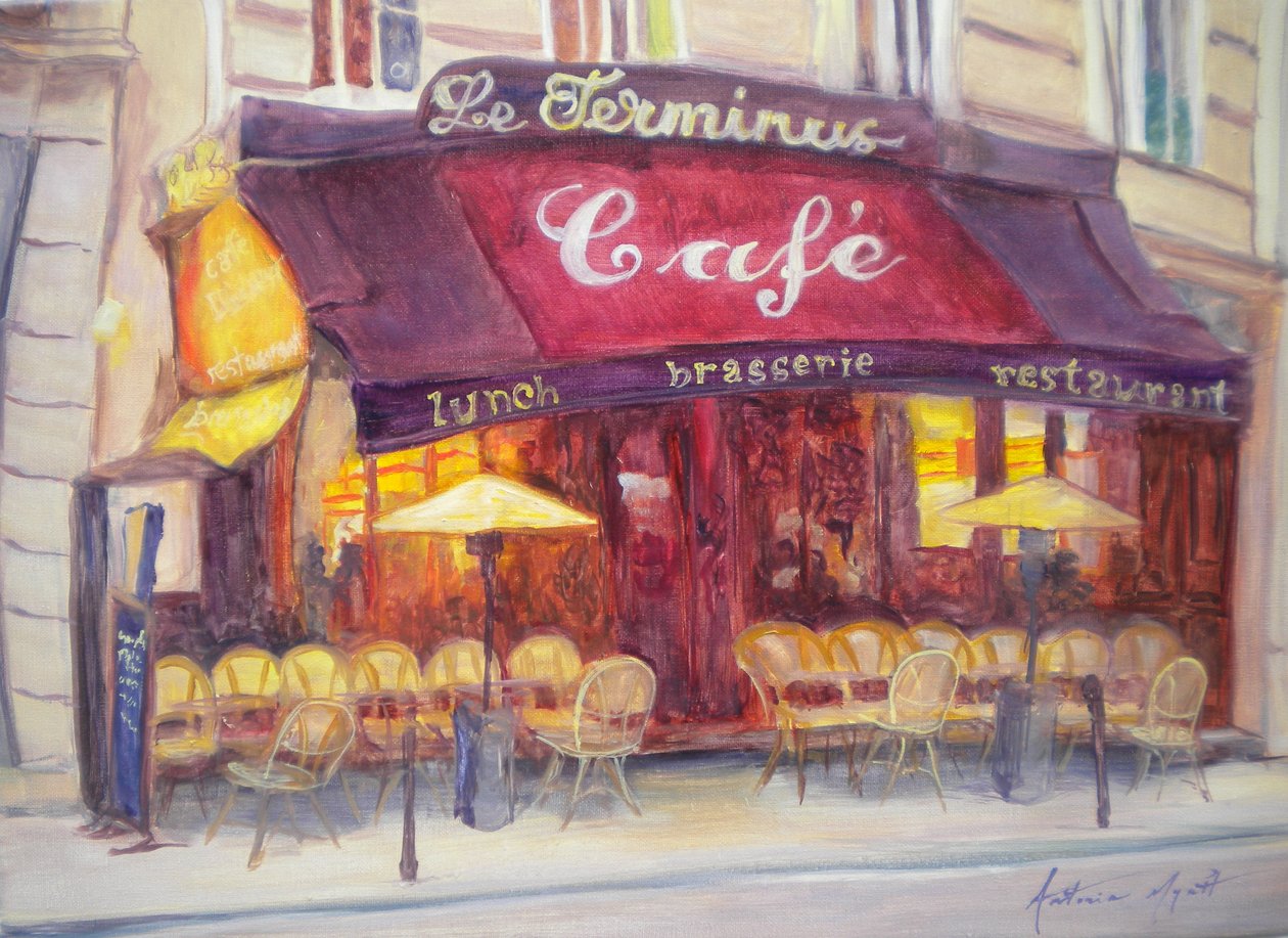 Cafe the Terminus, 2010 de Antonia Myatt