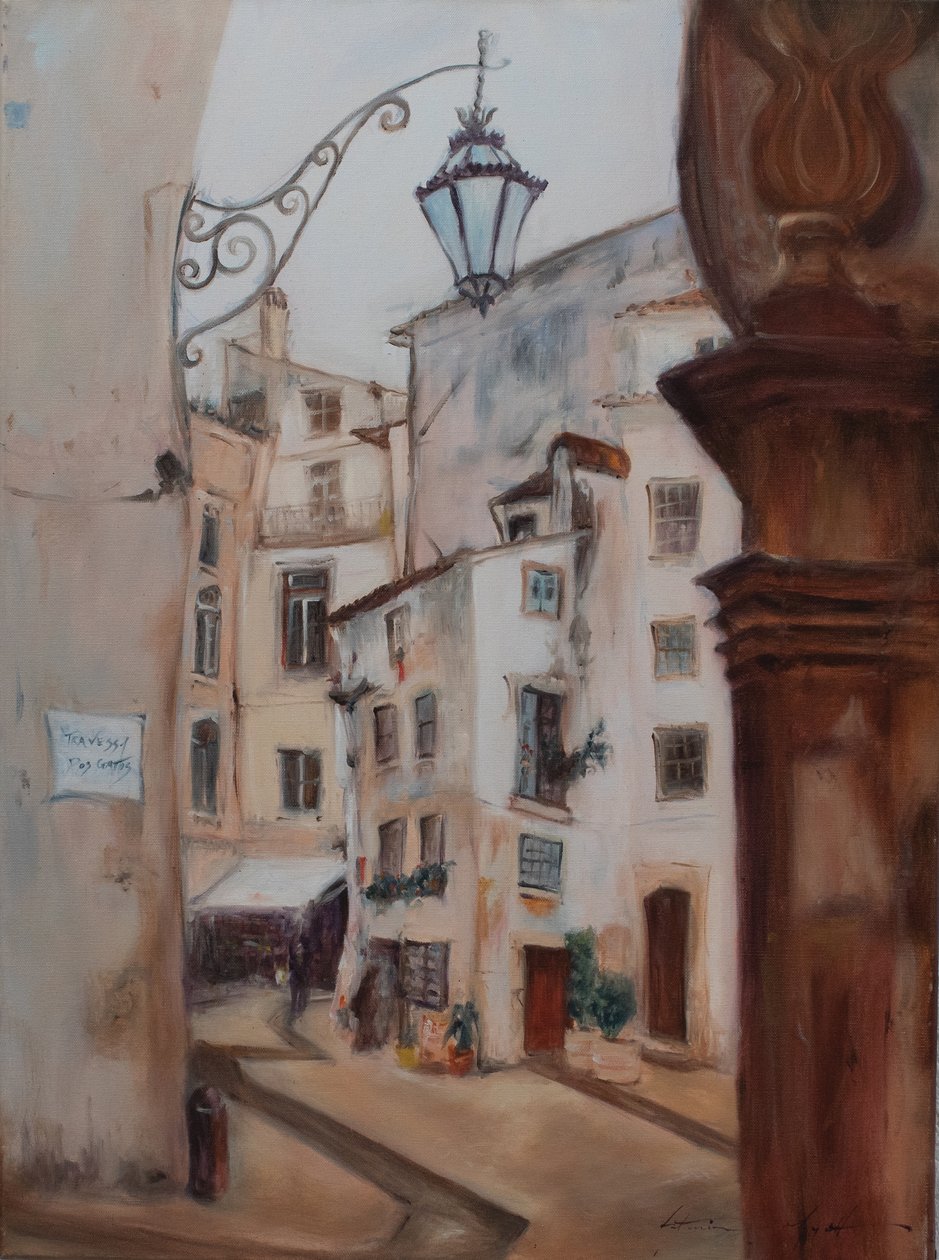 Coimbra, Portugal, 2015 (oil on canvas) de Antonia Myatt