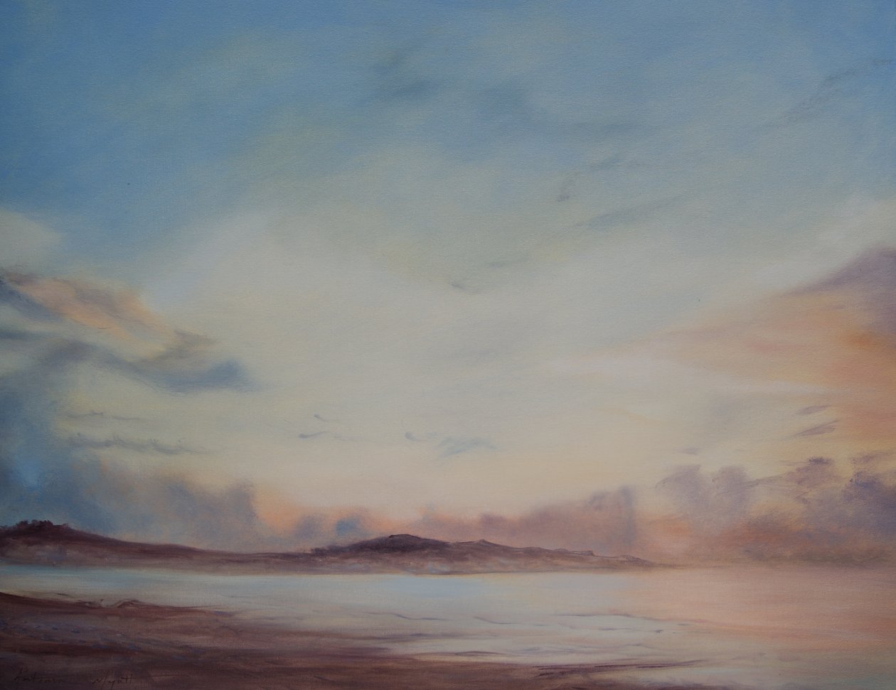 Praia de Instow, Separação da maré, 2014 de Antonia Myatt