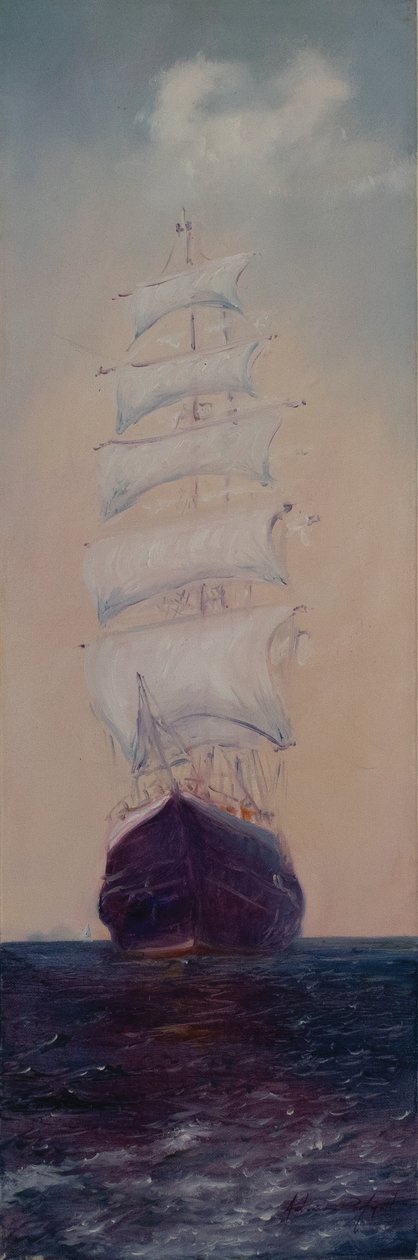 Tenazious, Full sale, 2008 (óleo sobre tela) de Antonia Myatt