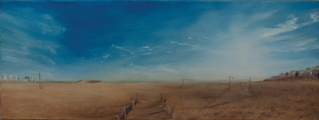 O Crator, Portugal, 2014 (óleo sobre tela) de Antonia Myatt