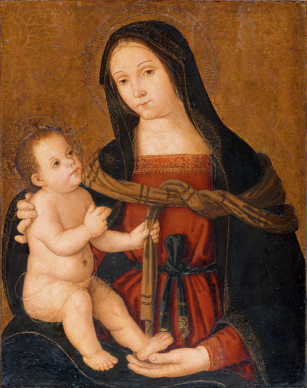 Nossa Senhora e o Menino de Antoniazzo Romano