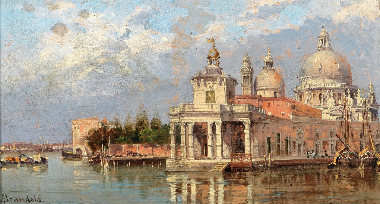 Antonietta Brandeis Dogana e Santa Maria della Salute de Antonietta Brandeis