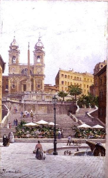 Os Passos Espanhóis, Roma de Antonietta Brandeis